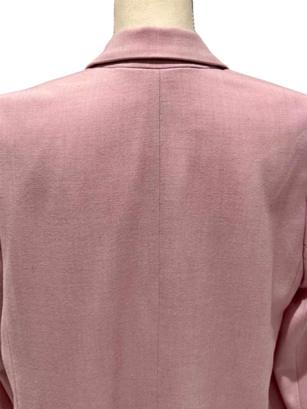 Express Double-Breasted Blazer in Pale Pink (L) - Picture 12 of 13